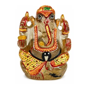 Natural Crystal Quartz Ganesha Idol